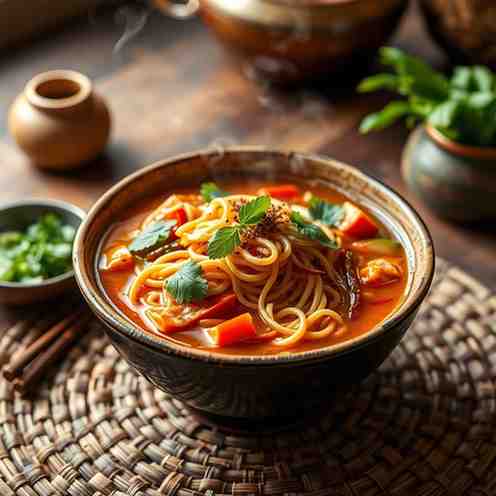 Hearty Thukpa Noodle Soup - New Favorite Recipe